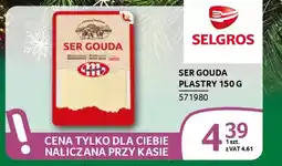 Selgros Ser gouda plastry oferta