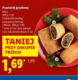 Lidl Pasztecik grzybowy oferta