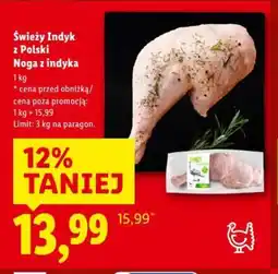 Lidl Noga z indyka oferta