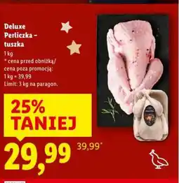 Lidl Deluxe Perliczkatuszka oferta