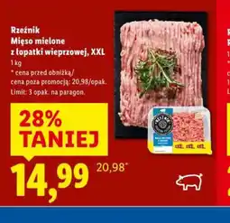 Lidl Mięso mielone oferta