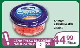 Selgros Kawior z łososia oferta
