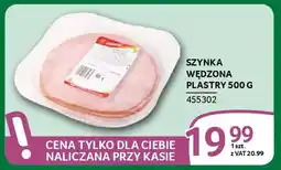 Selgros Szynka wędzona plastry oferta