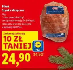 Lidl Szynka klasyczna oferta