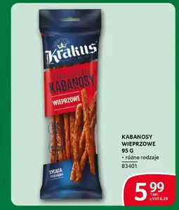 Selgros Kabanosy wieprzowe oferta