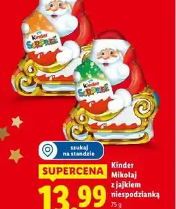 Lidl Kinder Mikołaj oferta