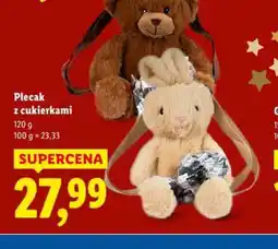 Lidl Plecak z cukierkami oferta