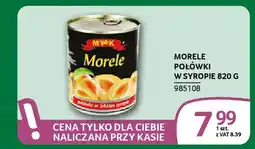 Selgros Morele połówki w syropie oferta