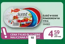 Selgros Śledź w sosie pomidorowym oferta