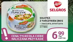 Selgros Sałatka z tuńczykiem oferta