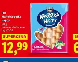Lidl Flis Wafle Karpatka Happy oferta