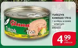 Selgros Tuńczyk kawałki oferta