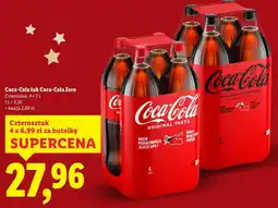 Lidl Coca-Cola lub Coca-Cola Zero oferta