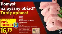 Lidl Rzeźnik Polski kurczak - medaliony z fileta z piersi oferta