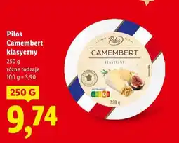 Lidl Pilos Camembert klasyczny oferta