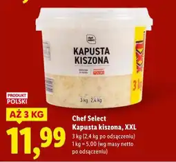 Lidl Chef Select Kapusta kiszona, XXL oferta