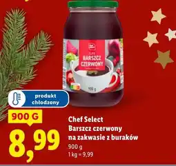 Lidl Chef Select Barszcz czerwony na zakwasie z buraków oferta