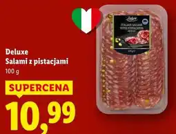 Lidl Deluxe Salami z pistacjami oferta