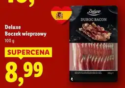 Lidl Deluxe Boczek wieprzowy oferta