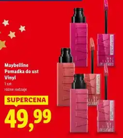 Lidl Maybelline Pomadka do ust oferta