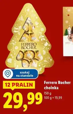 Lidl Ferrero Rocher choinka oferta
