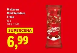 Lidl Maltesers Mini Reindeer, 5-pak oferta