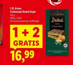 Lidl JDGross Czekolada Dubai Style oferta