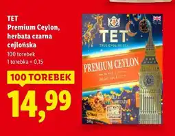 Lidl TET Premium Ceylon, herbata czarna cejlońska oferta