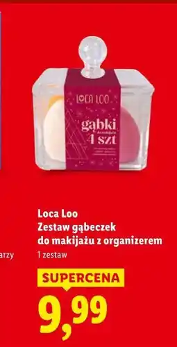 Lidl Loca Loo Zestaw gąbeczek do makijażu oferta