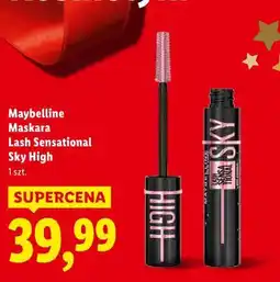 Lidl maybelline Maskara Lash Sensational Sky High oferta