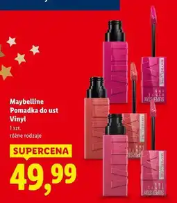 Lidl Maybelline Pomadka do ust Vinyl oferta