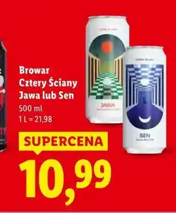 Lidl Browar Cztery Ściany jawa lub Sen oferta