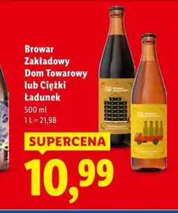 Lidl Browar Zakładowy Dom Towarowy lub Ciężki Ładunek oferta