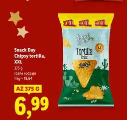 Lidl Snack Day Chipsy tortilla, XXL oferta