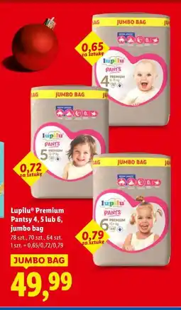 Lidl Lupilu Premium Pantsy 4, 5 lub 6 oferta