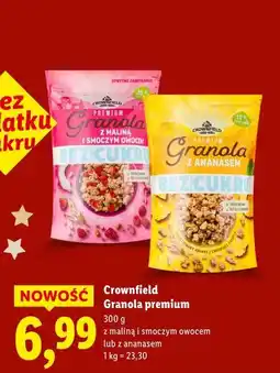 Lidl Crownfield Granola Premium oferta