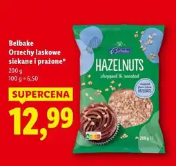 Lidl Belbake orzechy laskowe siekane i prażone oferta