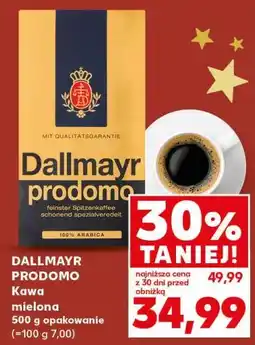 Kaufland Kawa mielona Dallmayr Prodomo 500g oferta