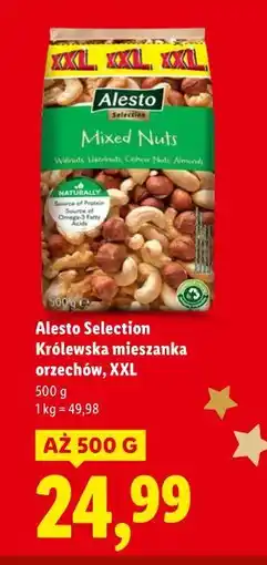 Lidl Alesto Selection Królewska mieszanka orzechów, XXL oferta