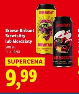 Lidl Browar Birbant oferta