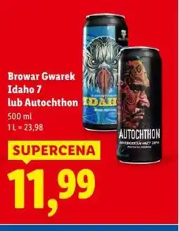 Lidl Browar Gwarek oferta