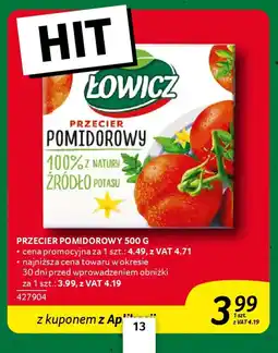 Selgros Przecier pomidorowy oferta