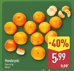 ALDI Mandarynki Aldi oferta