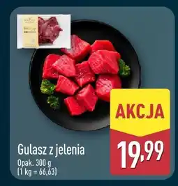ALDI Gulasz z jelenia Aldi oferta