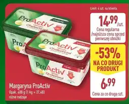 ALDI Margaryna ProActiv różne rodzaje oferta