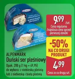 ALDI Ser pleśniowy duński ALPENMARK oferta