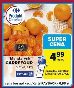 Carrefour Express Mandarynki CARREFOUR siatka, 1 kg oferta