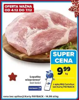 Carrefour Express Łopatka wieprzowa bez kości Carrefour Express oferta