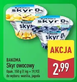ALDI Skyr owocowy BAKOMA (wanilia, jagoda) oferta