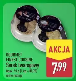 ALDI Serek twarogowy GOURMET FINEST COUSINE różne rodzaje oferta
